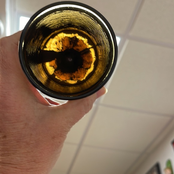 MID CENTURY TIFFIN
FRANCISCAN MADEIRA LEAD
CRYSTAL BROWN STEMMED
GOBLETS - Picture 15 of 16